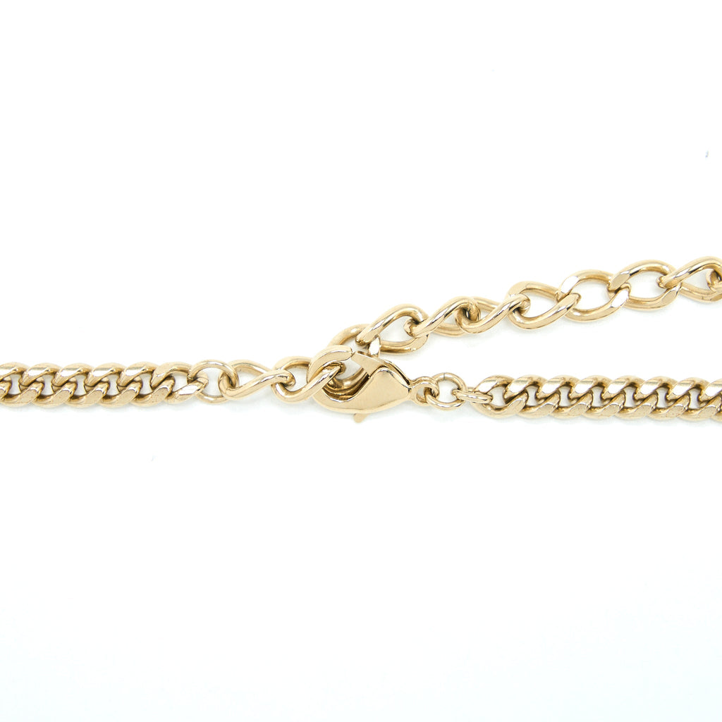 Chanel No.5 Perfume Bottle Choker/Necklace Crystal/Pearl L