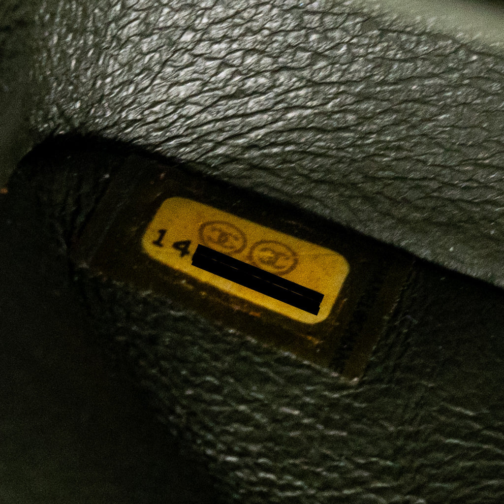 Chanel Medium Classic Double Flap Bag Caviar Olive Green