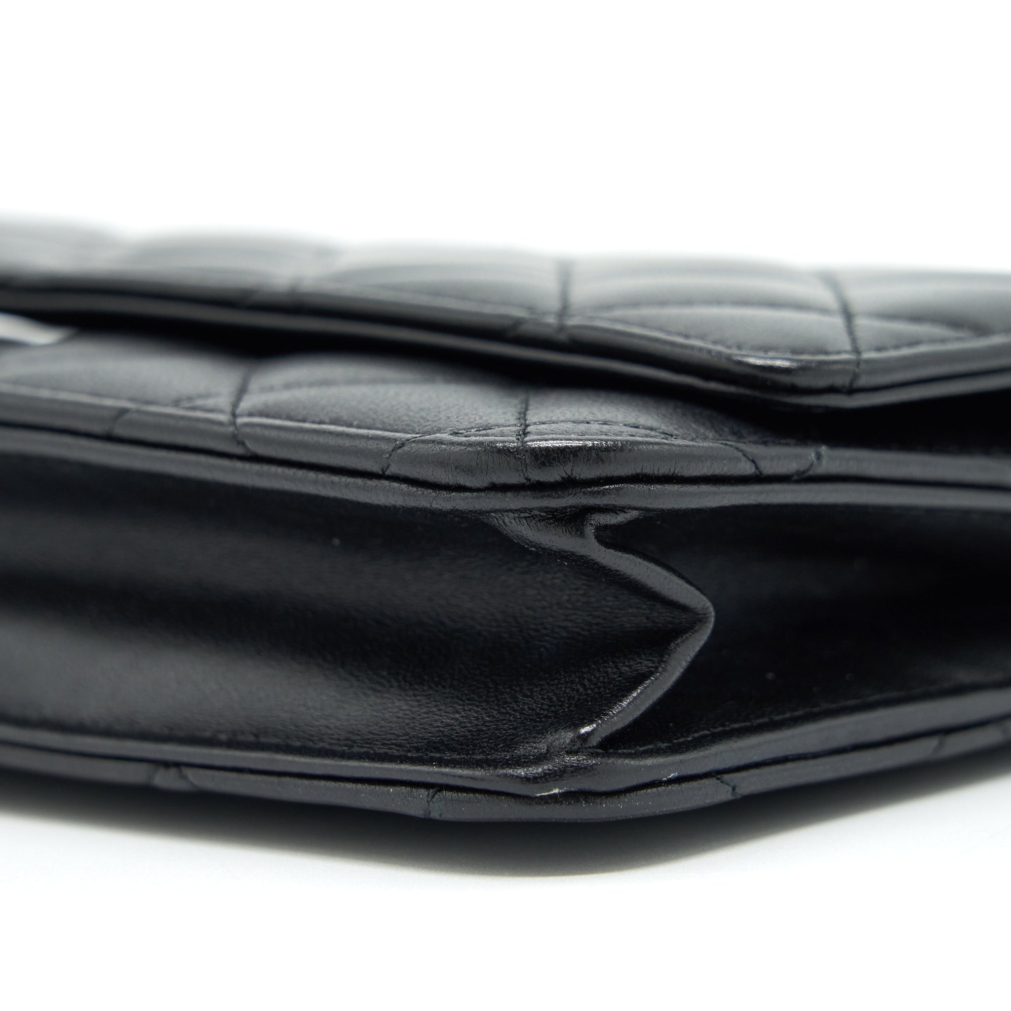 Chanel Classic Wallet On Chain Lambskin Black