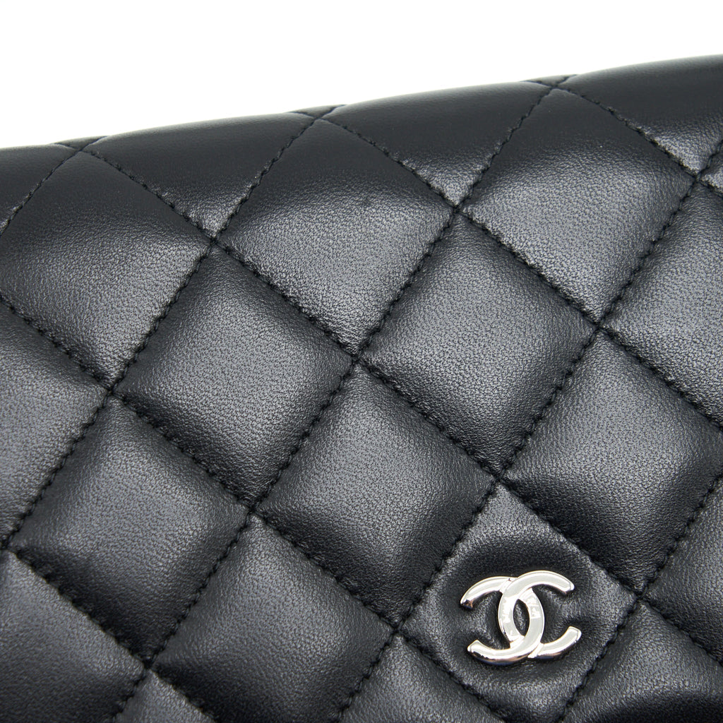 Chanel Classic Wallet On Chain Lambskin Black