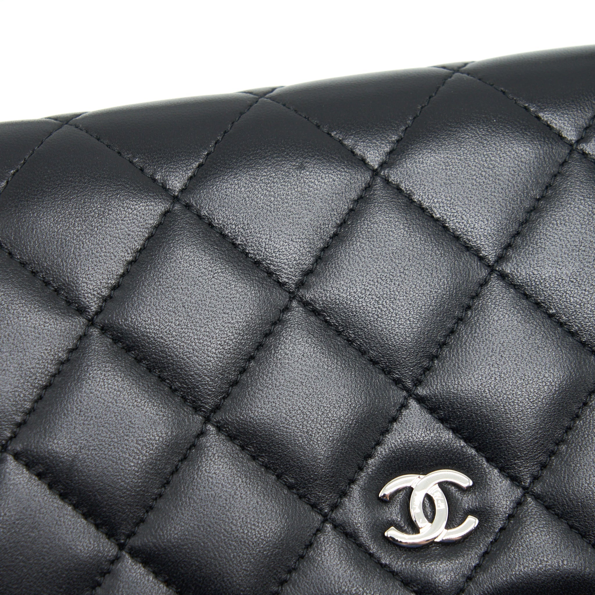 Chanel Classic Wallet On Chain Lambskin Black
