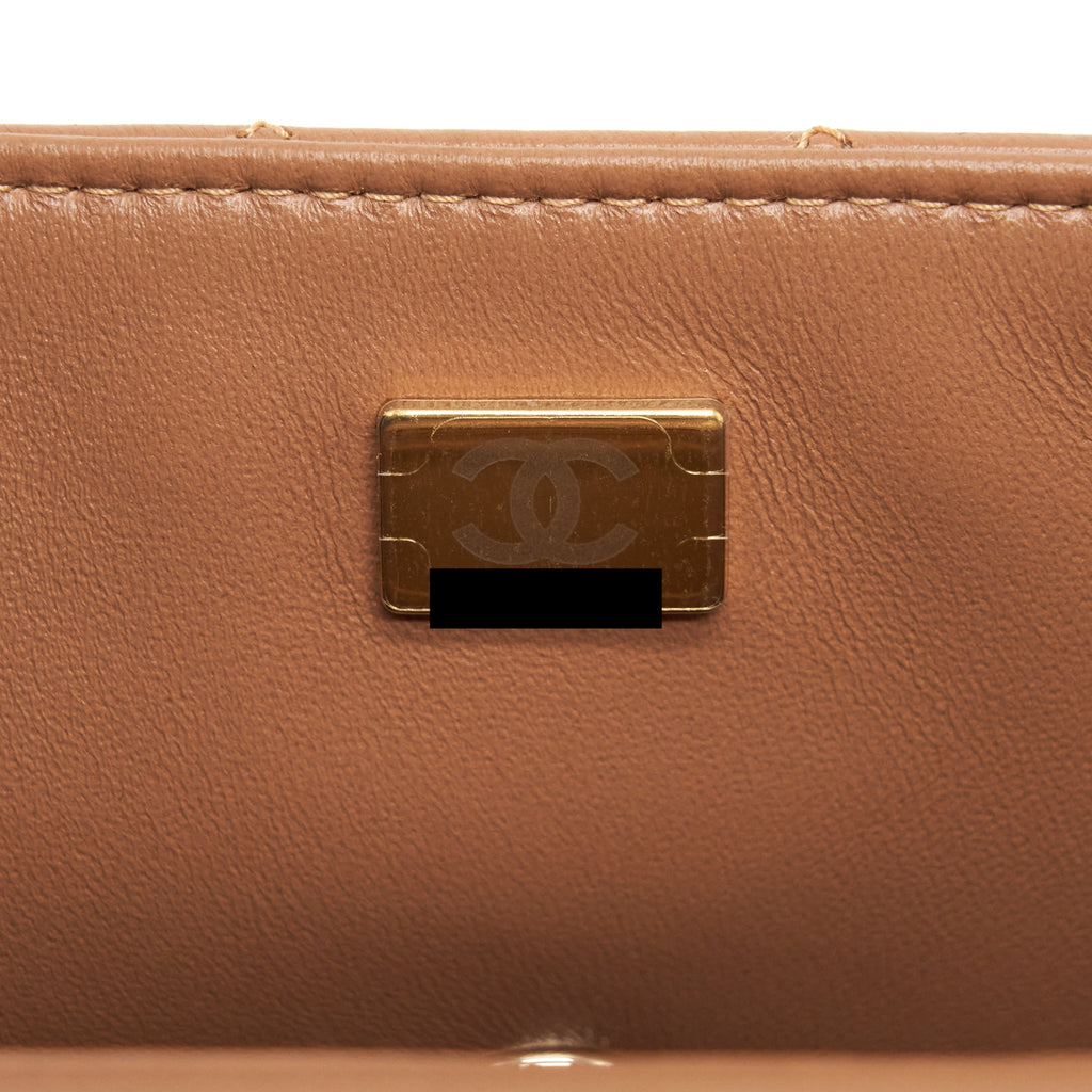 Chanel 22S Mini Rectangular Flap Bag Caramel L
