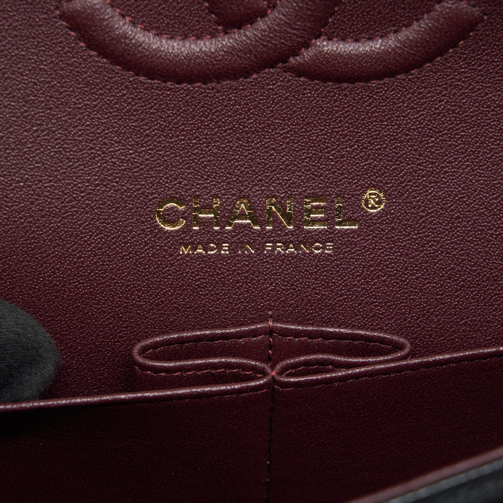 Chanel Medium Classic Double Flap Bag Caviar Black