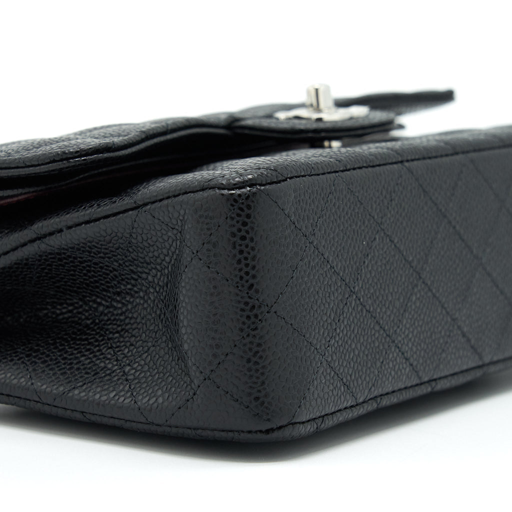 Chanel Small Classic Double Flap Bag Caviar Black