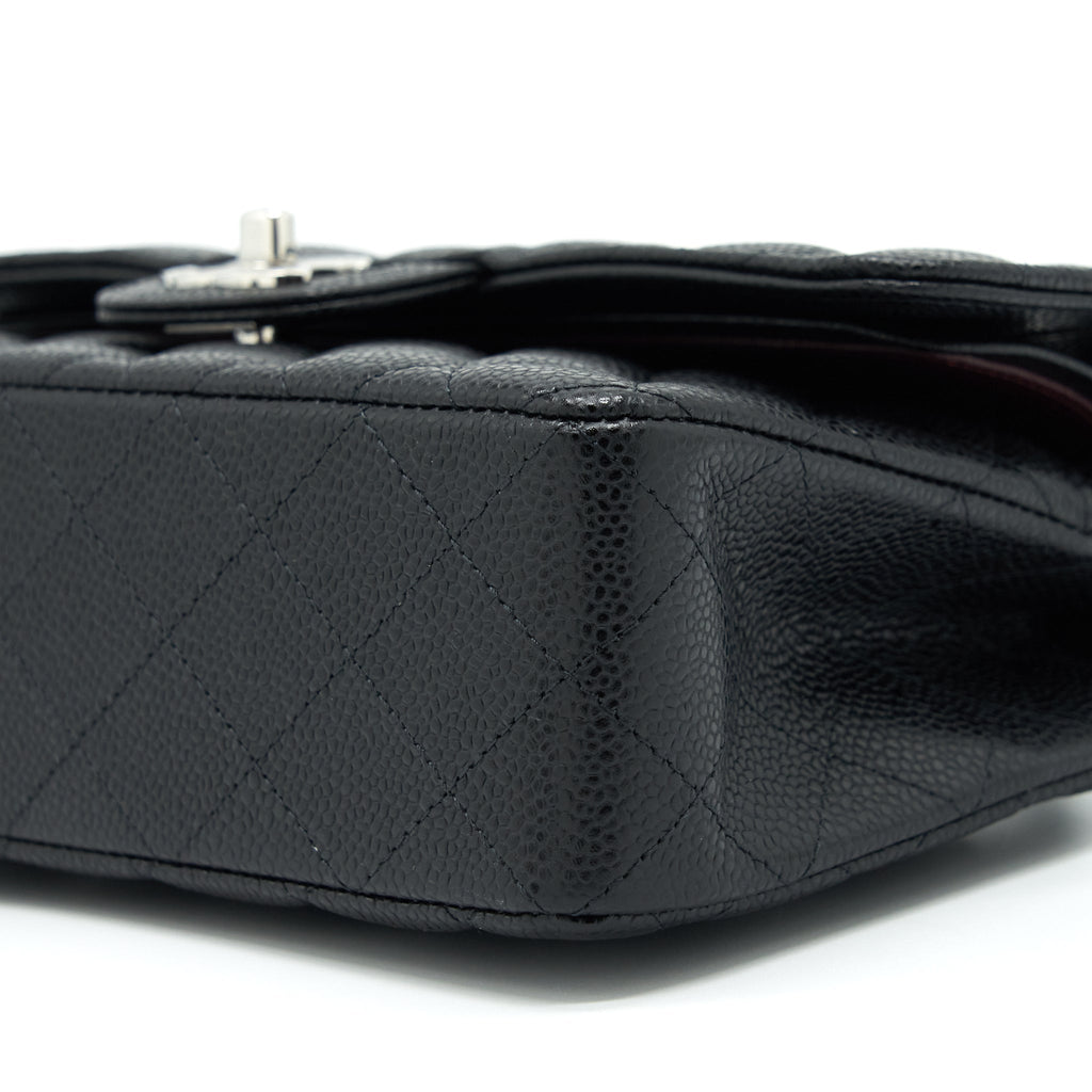 Chanel Small Classic Double Flap Bag Caviar Black