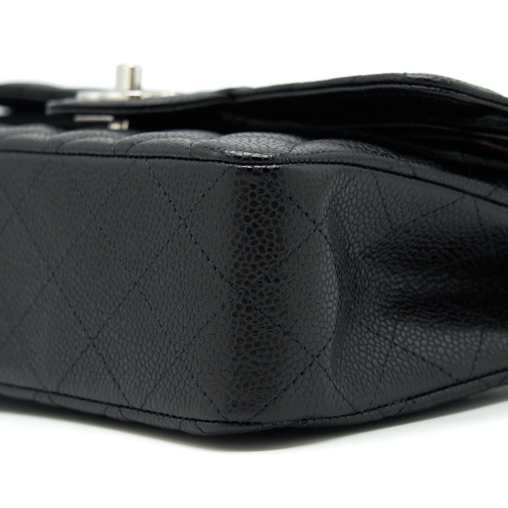 Chanel Small Classic Flap Bag Caviar Black