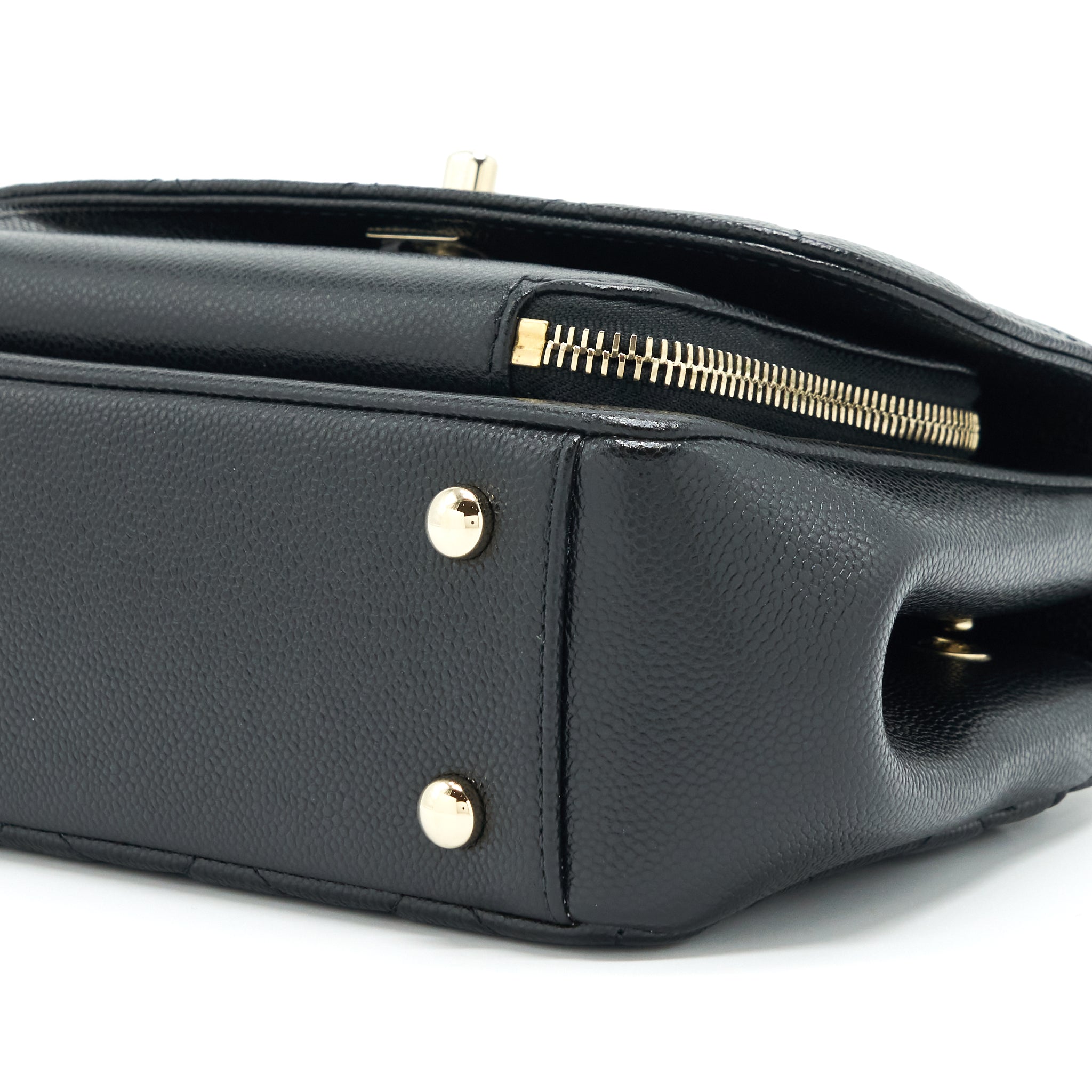 Chanel Small Business Affinity Caviar Black L