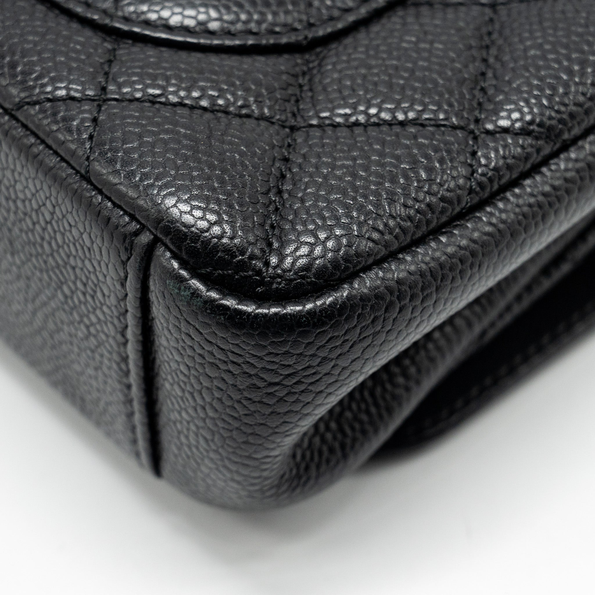 Chanel Filigree Flap Bag Caviar Black