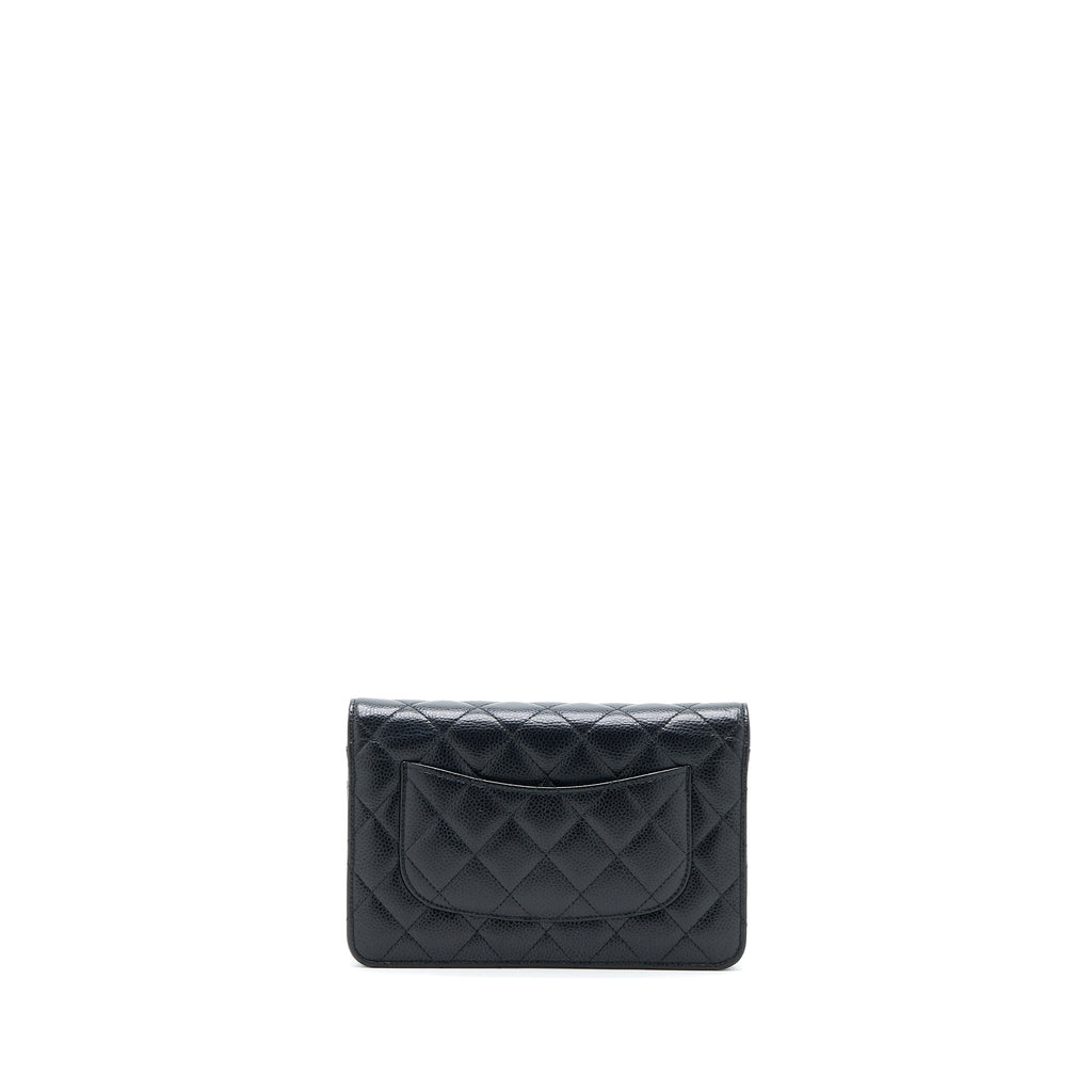 Chanel Classic Wallet On Chain Caviar Black