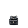 Chanel 23C Duma Mini Backpack Calfskin Black L (Microchip)