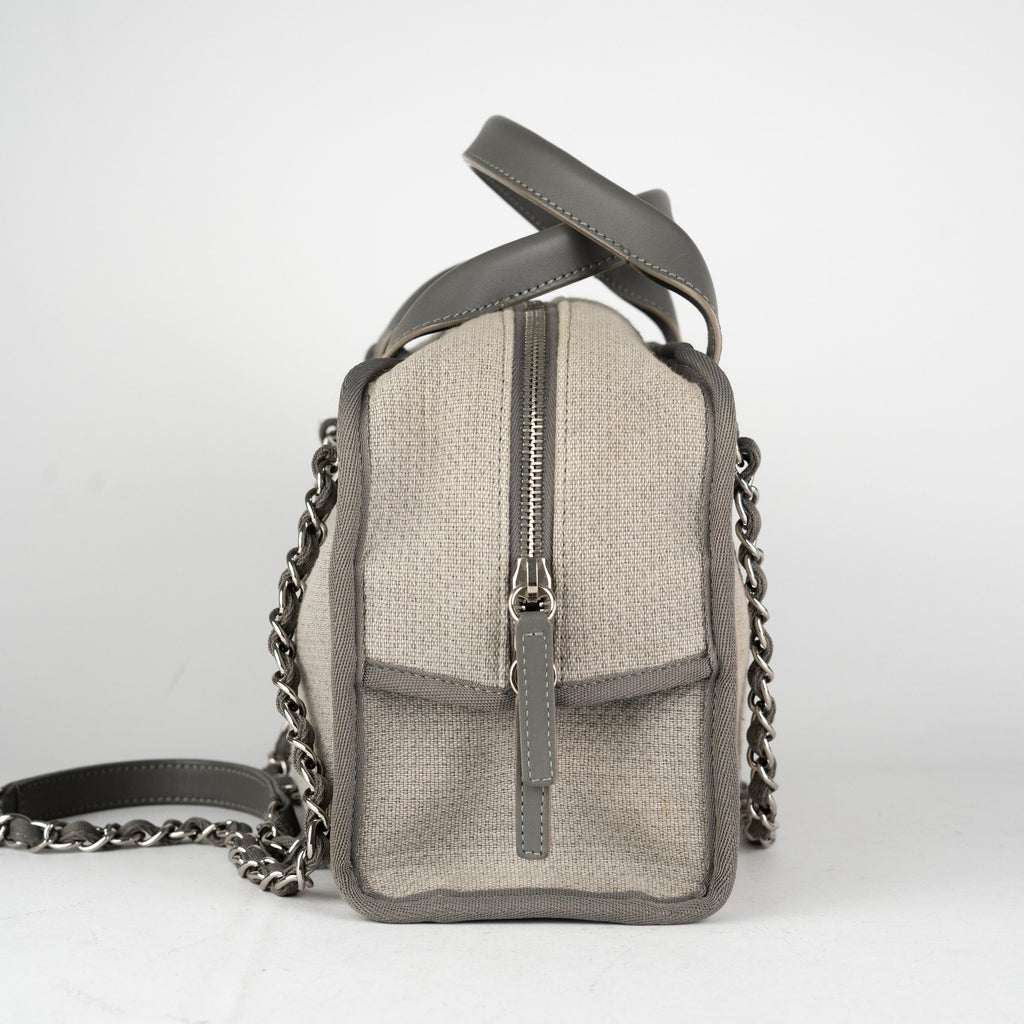 11/7 DOTD- Chanel Deauville Bowling Bag Grey