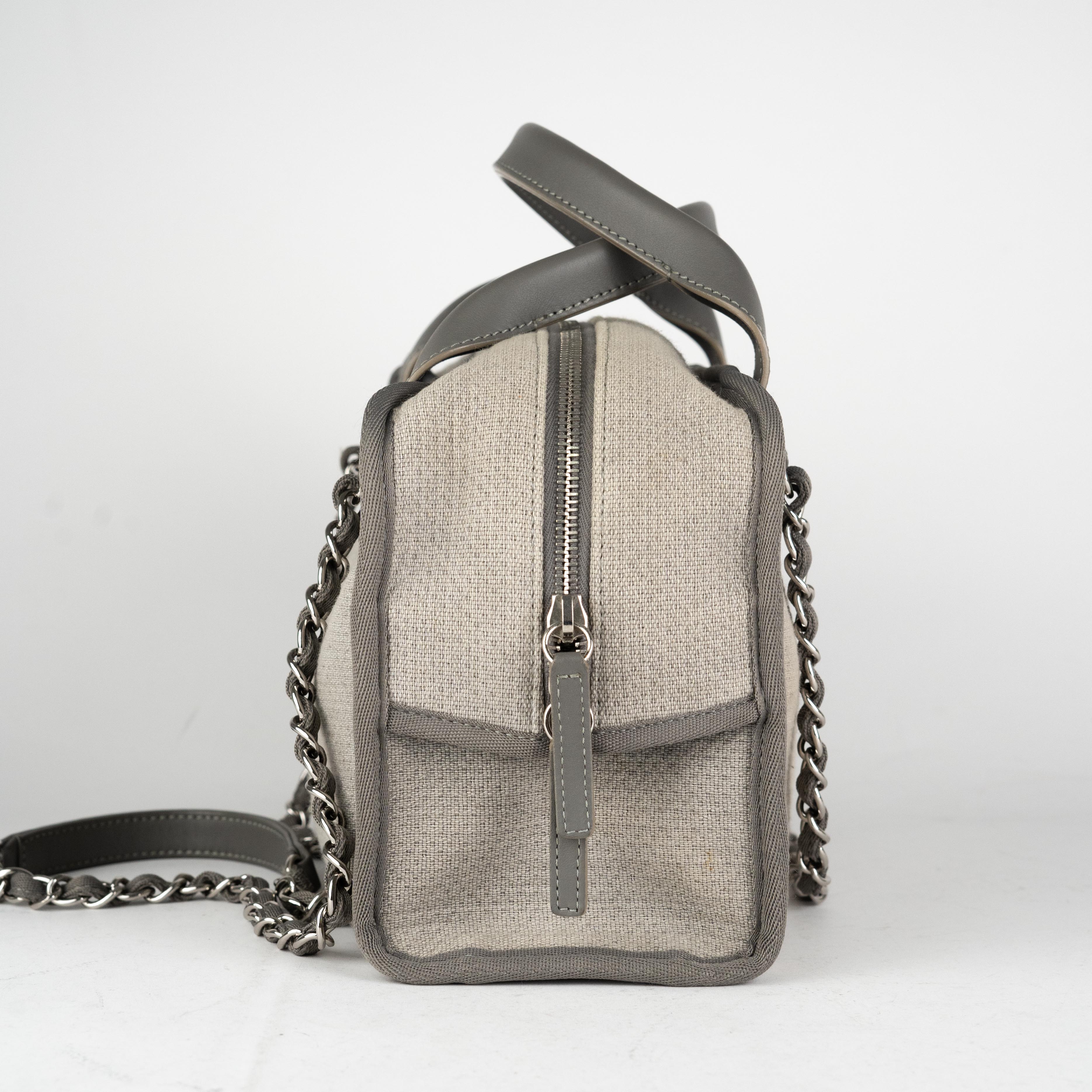 11/7 DOTD- Chanel Deauville Bowling Bag Grey
