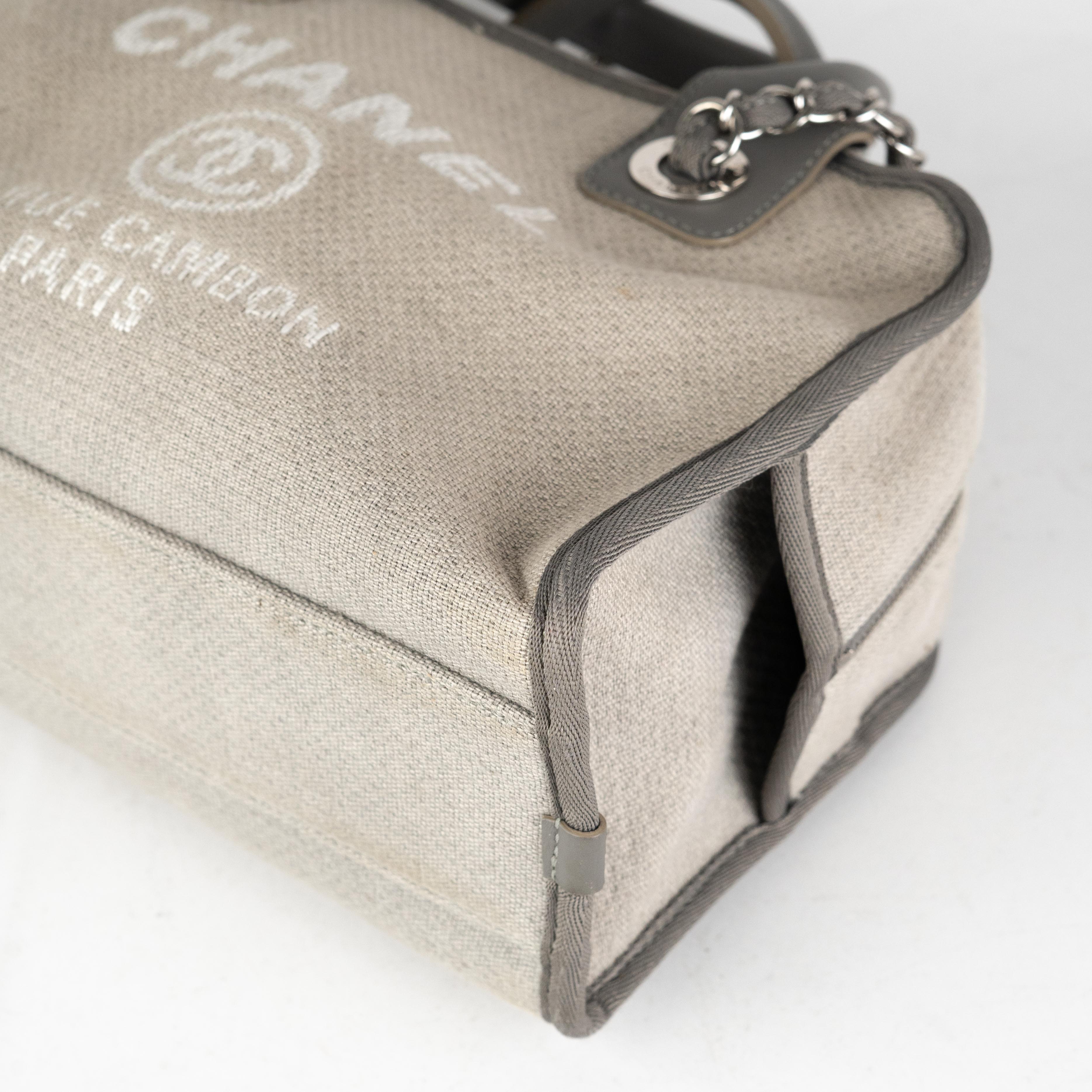11/7 DOTD- Chanel Deauville Bowling Bag Grey