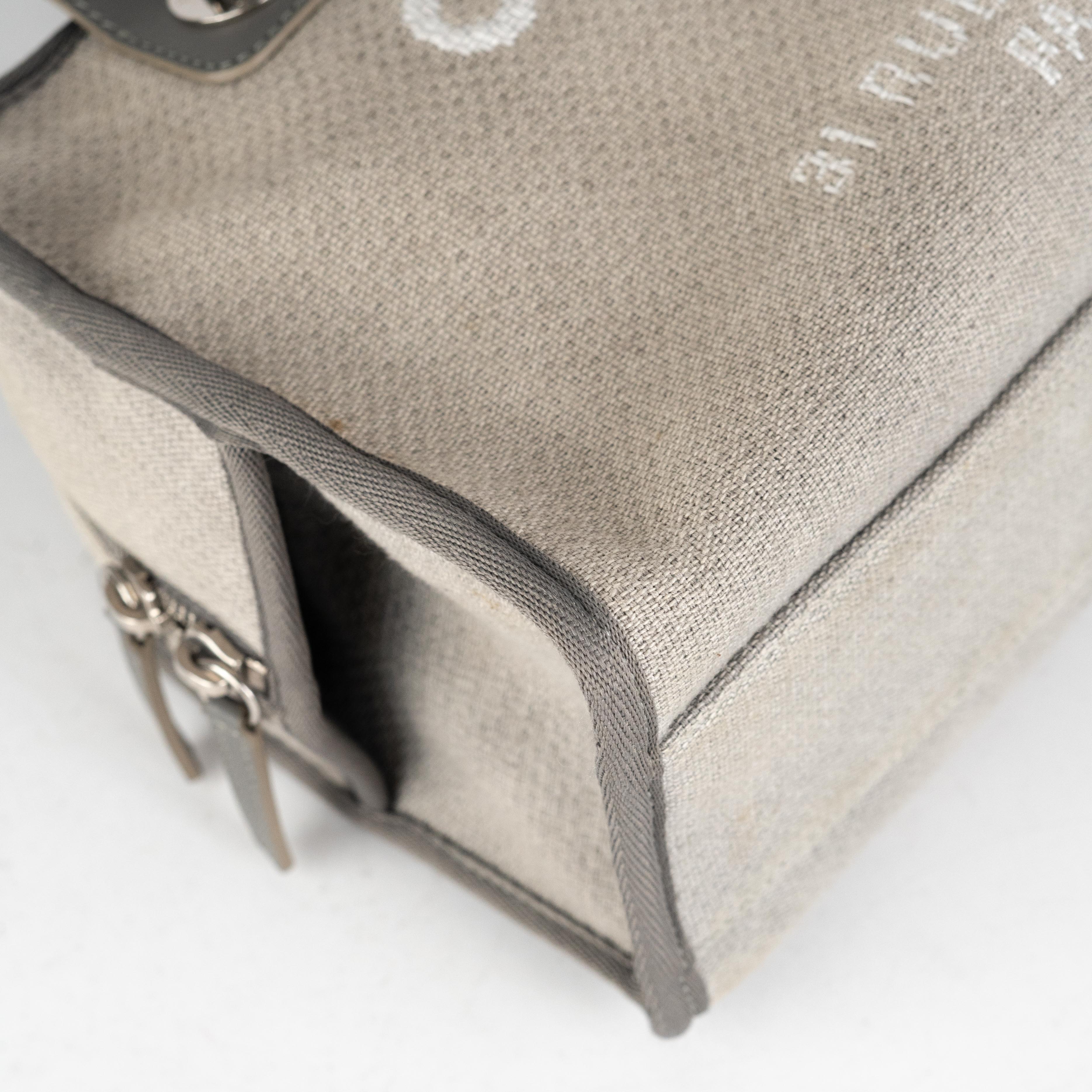 11/7 DOTD- Chanel Deauville Bowling Bag Grey