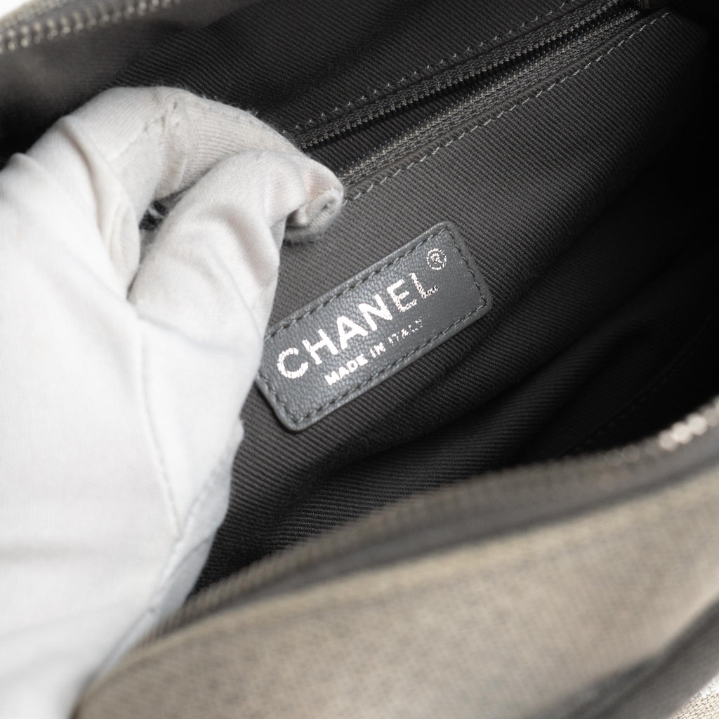 11/7 DOTD- Chanel Deauville Bowling Bag Grey