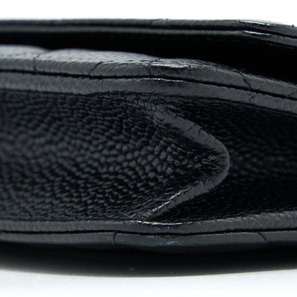 Chanel Classic Wallet On Chain Caviar Black