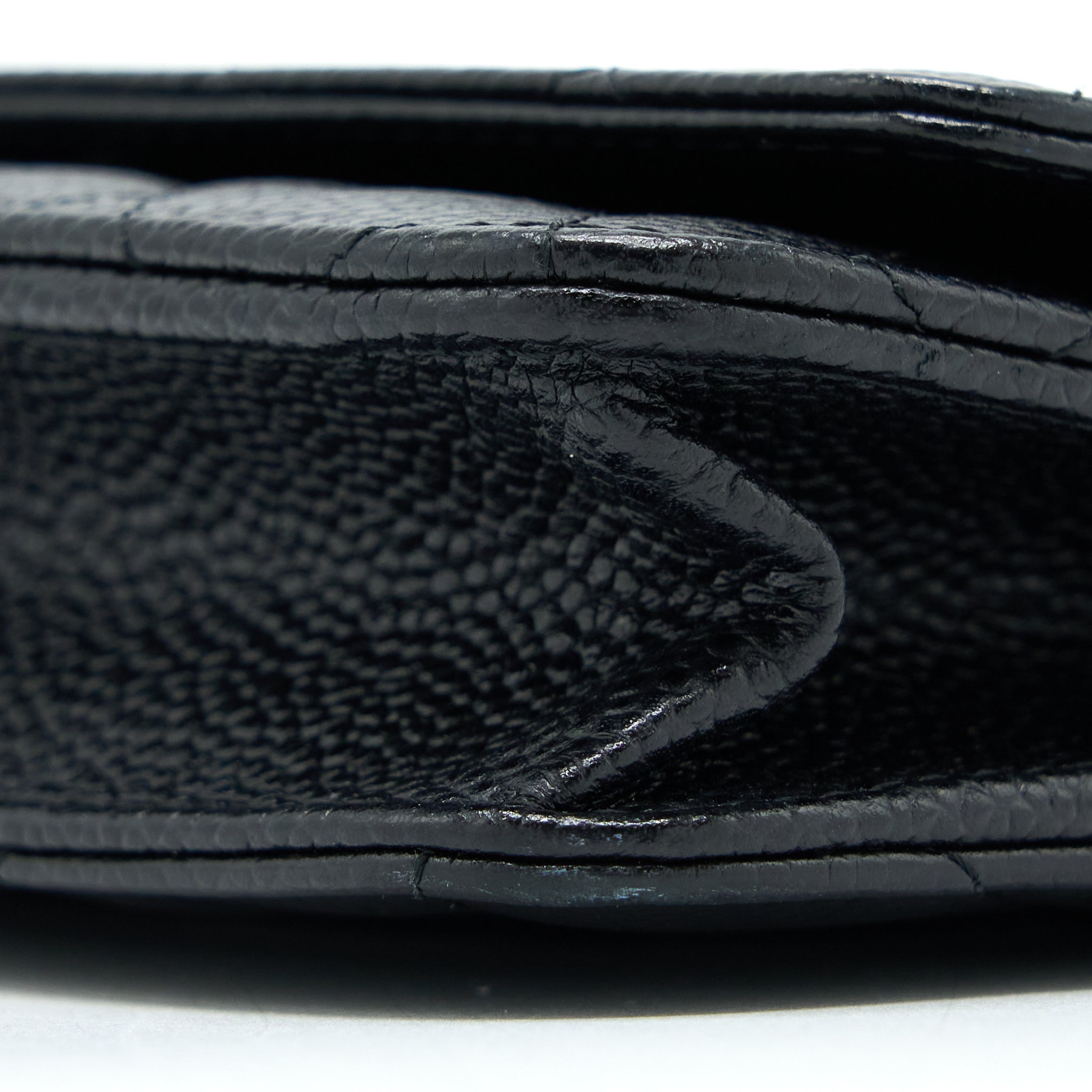 Chanel Classic Wallet On Chain Caviar Black