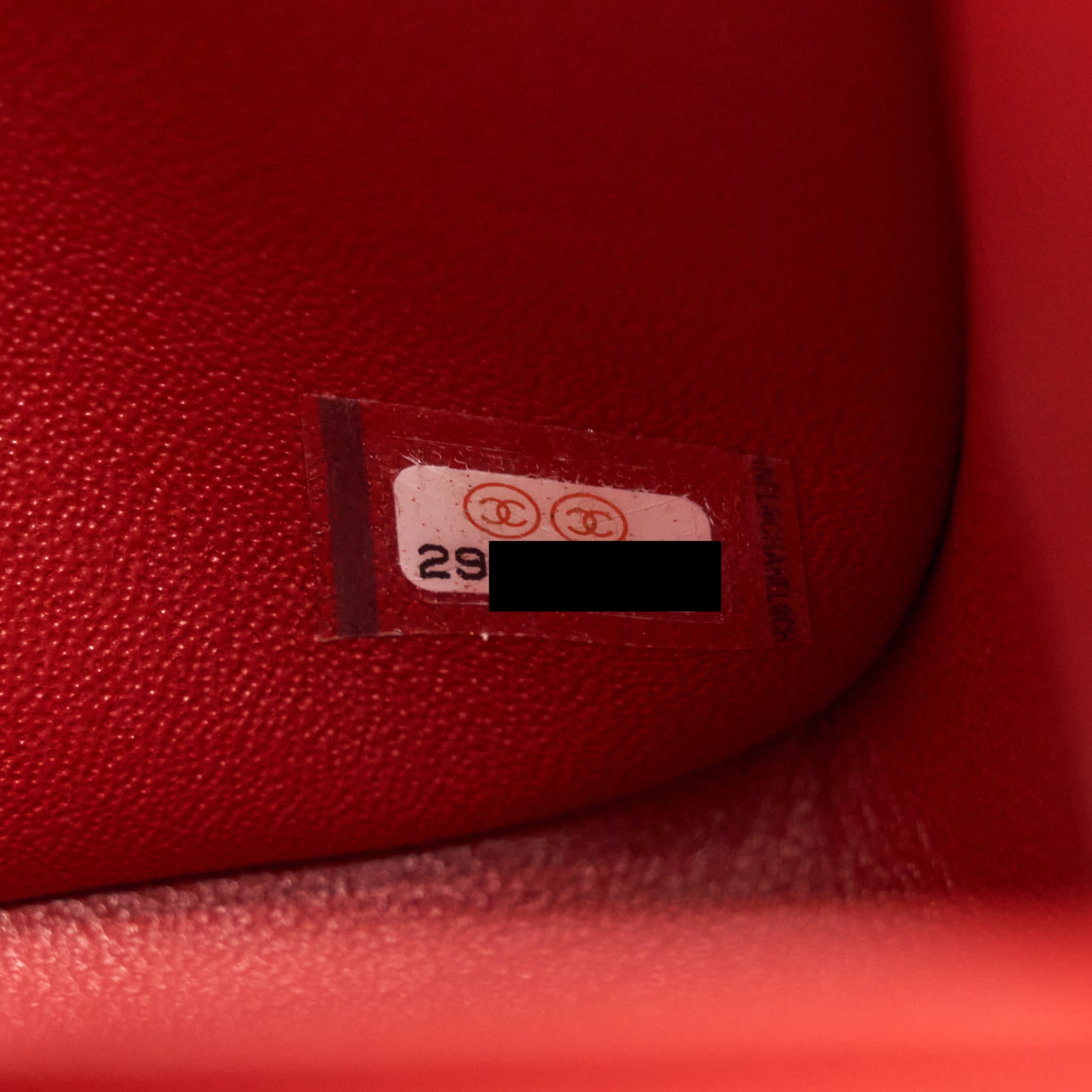 Chanel Classic Jumbo Double Flap Bag Lambskin Red L