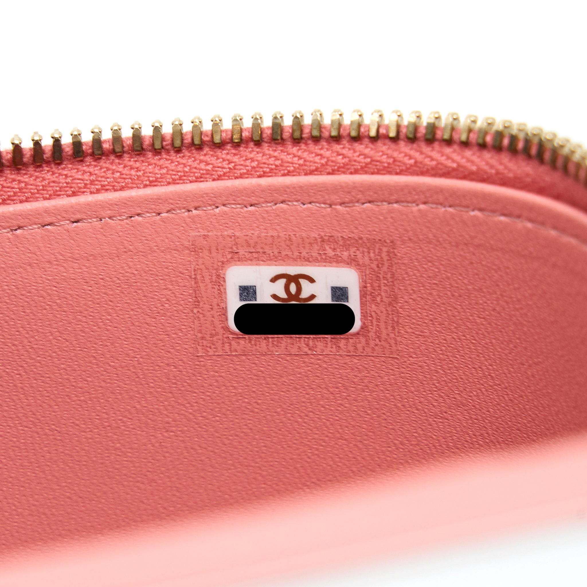 Chanel 22A Top Handle Long Vanity Case Lambskin Pink L (Microchip)