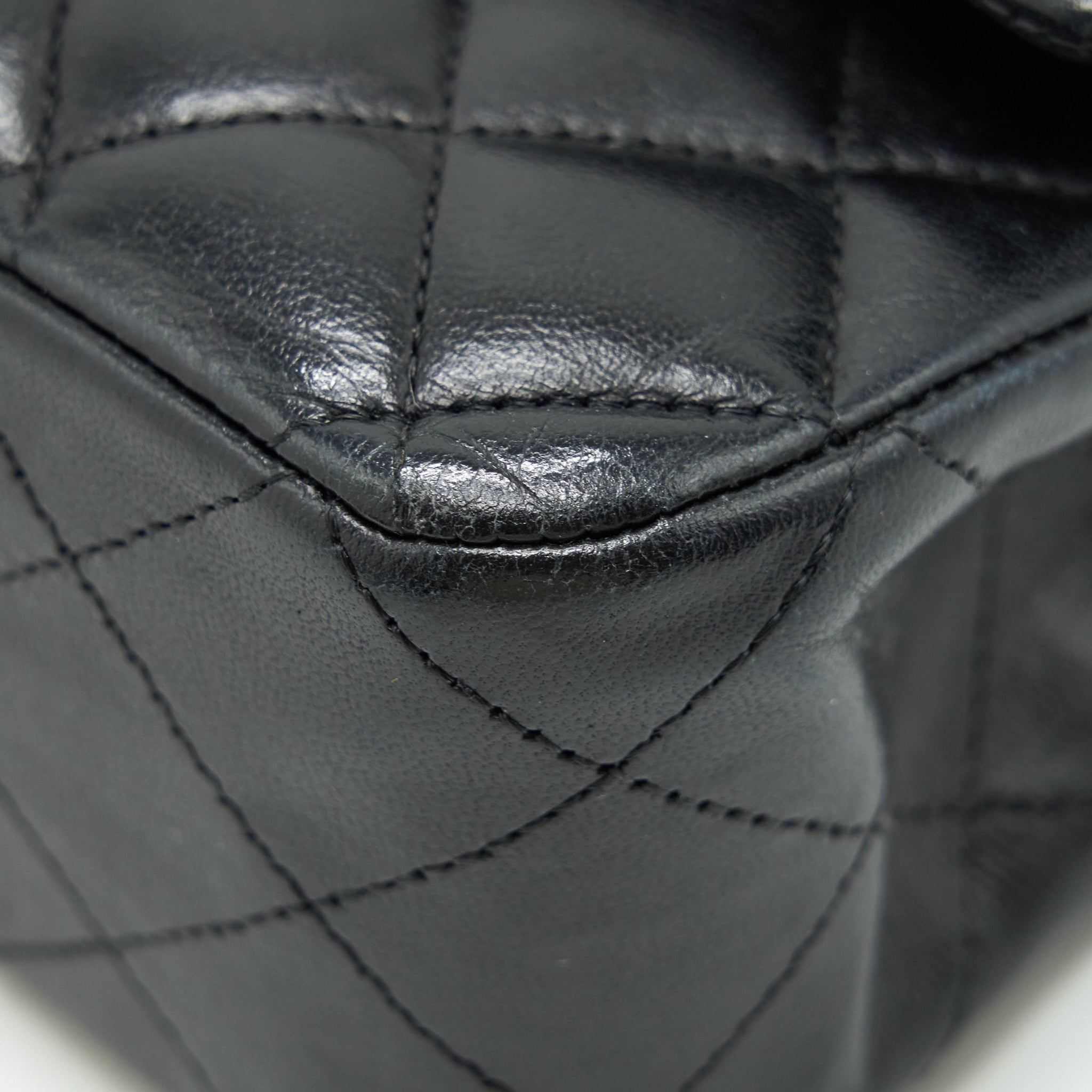 Chanel Medium Classic Flap Bag Lambskin Black