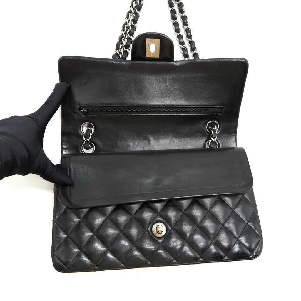 Chanel Medium Classic Flap Bag Lambskin Black