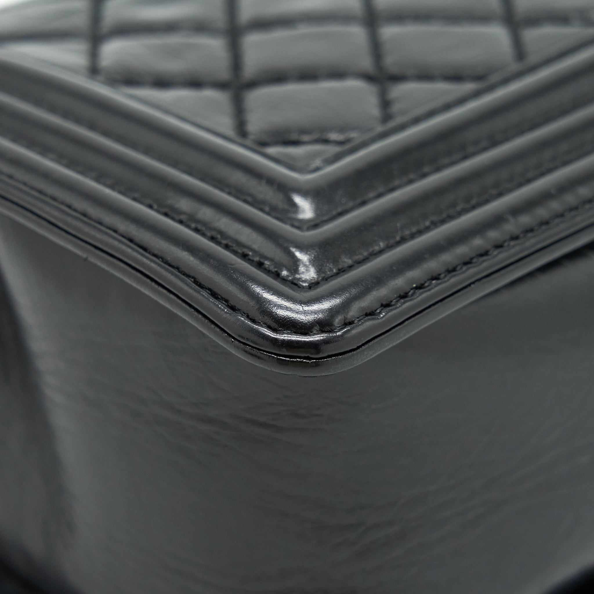Chanel Medium Boy Bag Calfskin Black