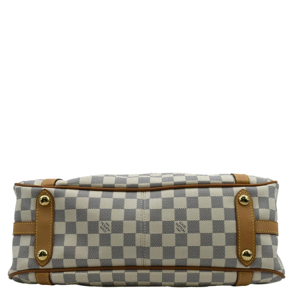 LOUIS VUITTON Stresa PM Damier Azur Shoulder Bag White