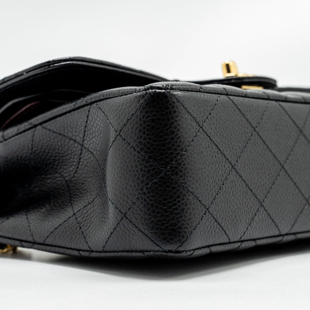 Chanel Small Classic Double Flap Bag Caviar Black