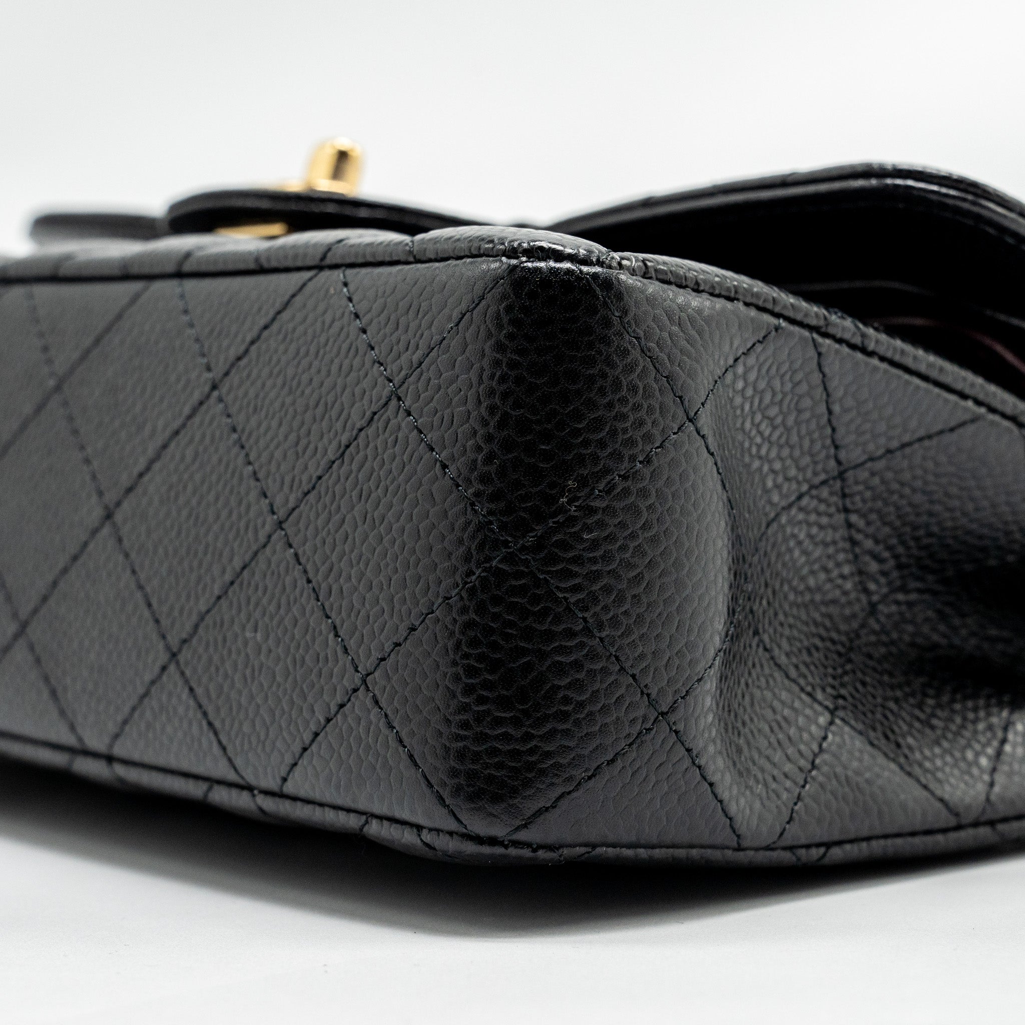 Chanel Small Classic Double Flap Bag Caviar Black
