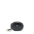 Chanel La Pausa Evening Bag Chevron Calfskin Black L