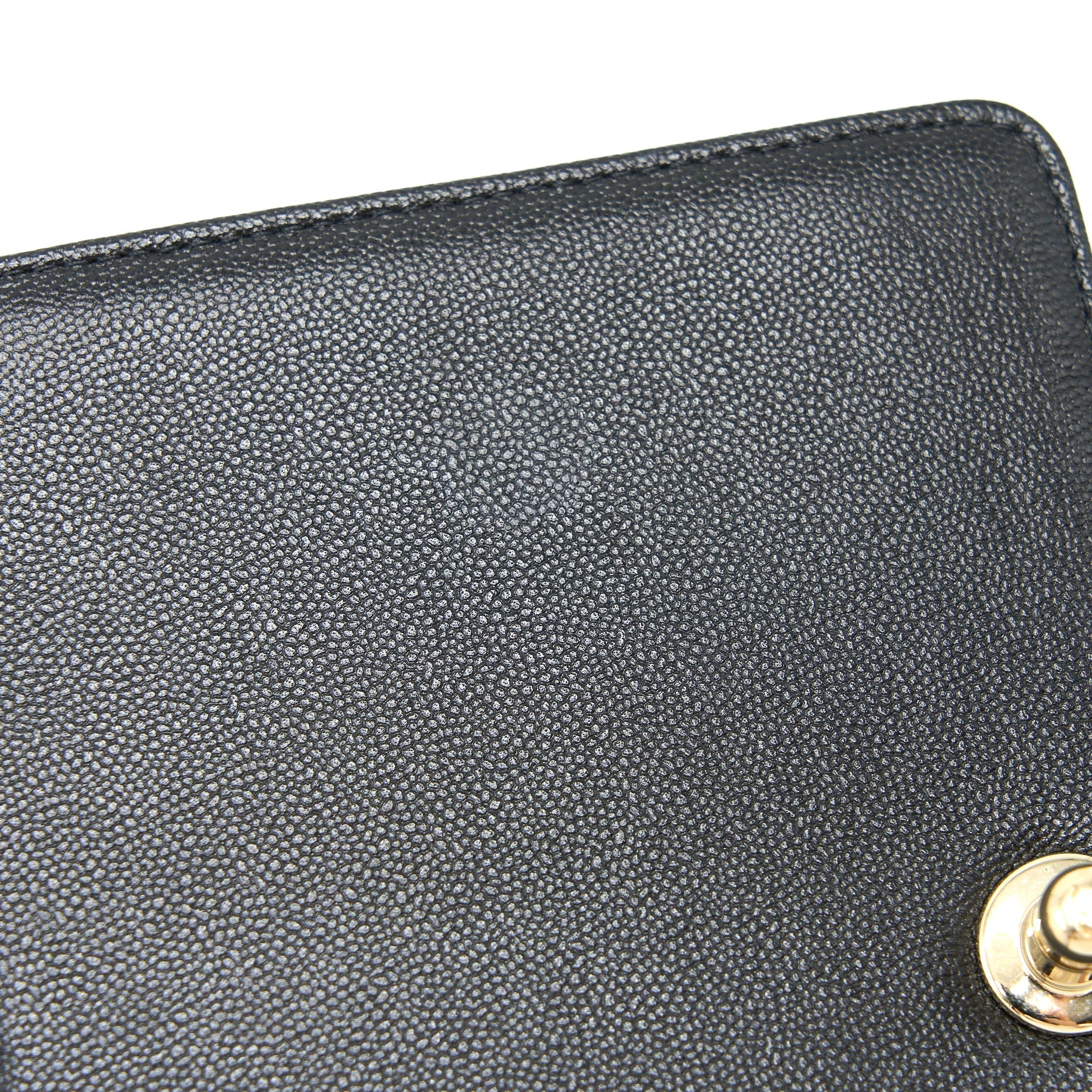 Chanel Mini Boy Bag Calfskin Black L (Microchip)