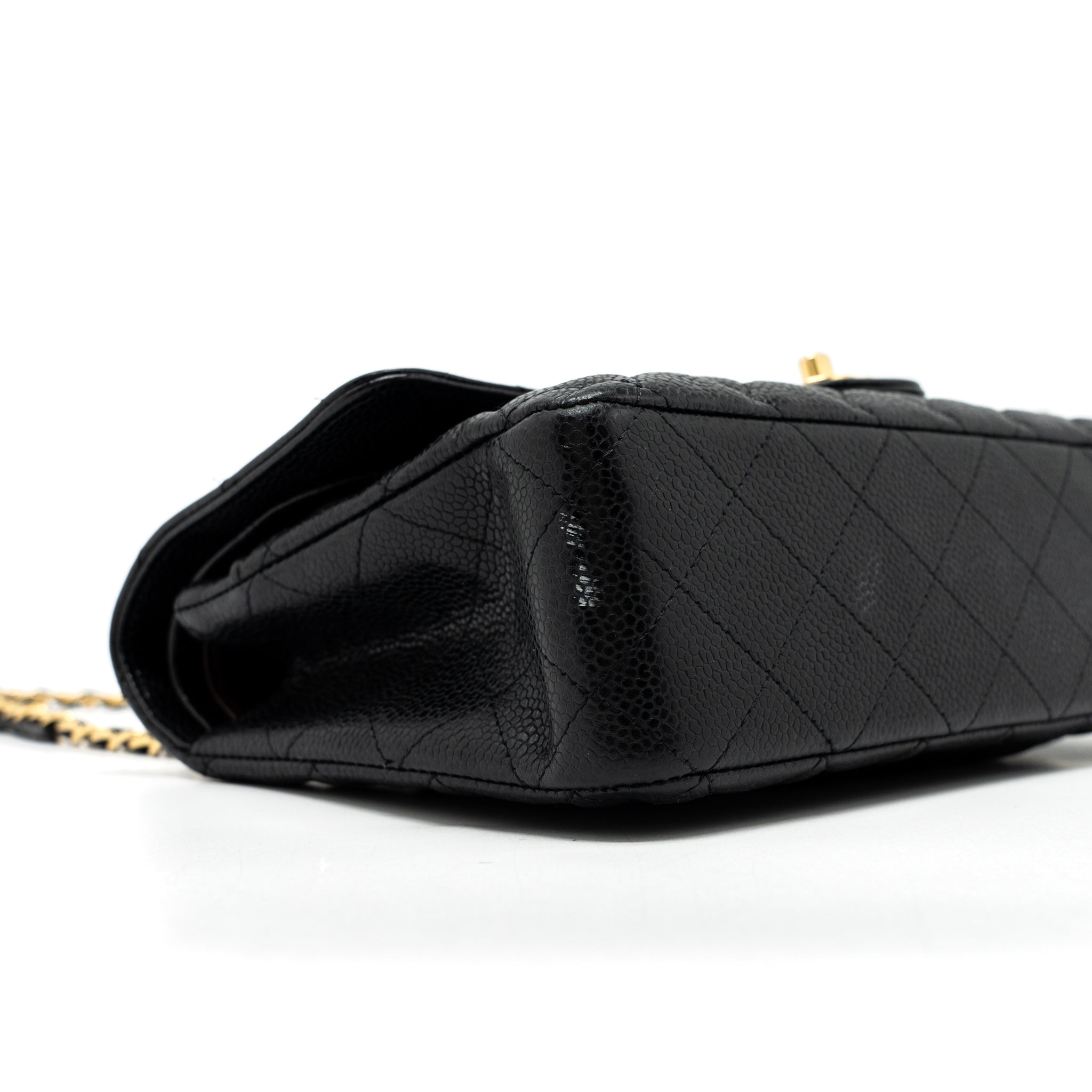 Chanel Medium Classic Double Flap Bag Caviar Black