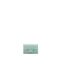 Chanel 22C Flap Card Holder Caviar NG124 Green L