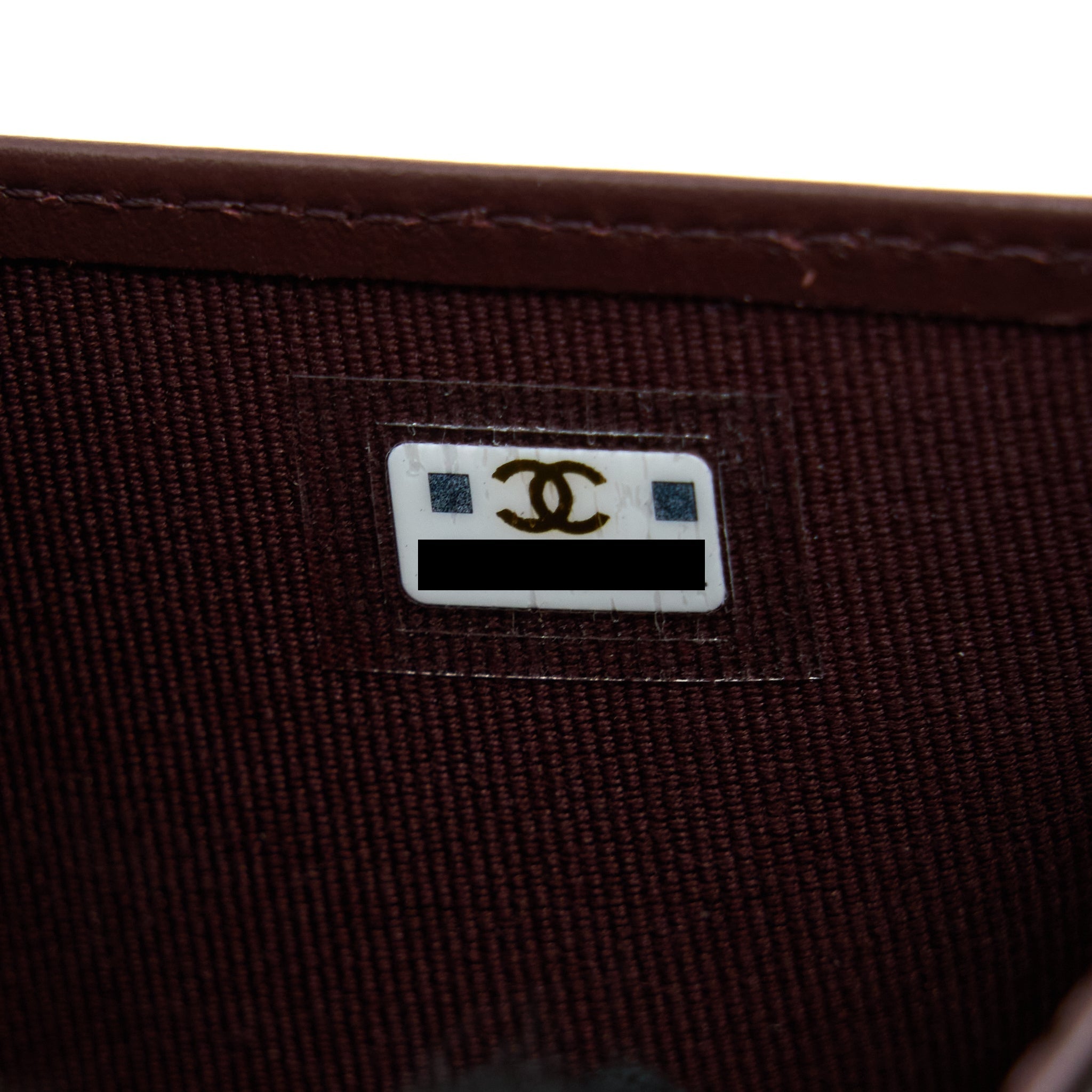 Chanel Small Classic Compact Wallet Caviar Black  (Microchip)