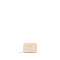 Chanel 22C Zippy Card Holder Caviar Light Beige L