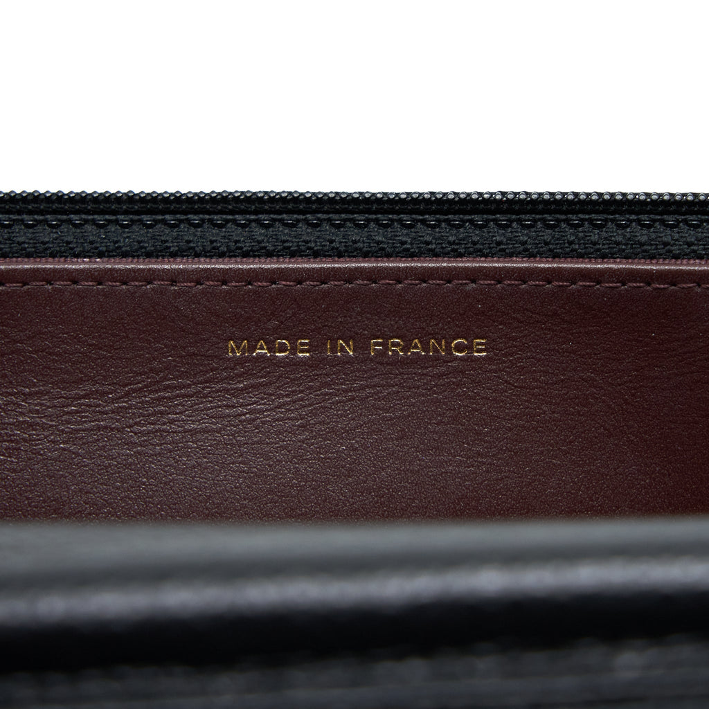 Chanel Classic Wallet On Chain Caviar Black