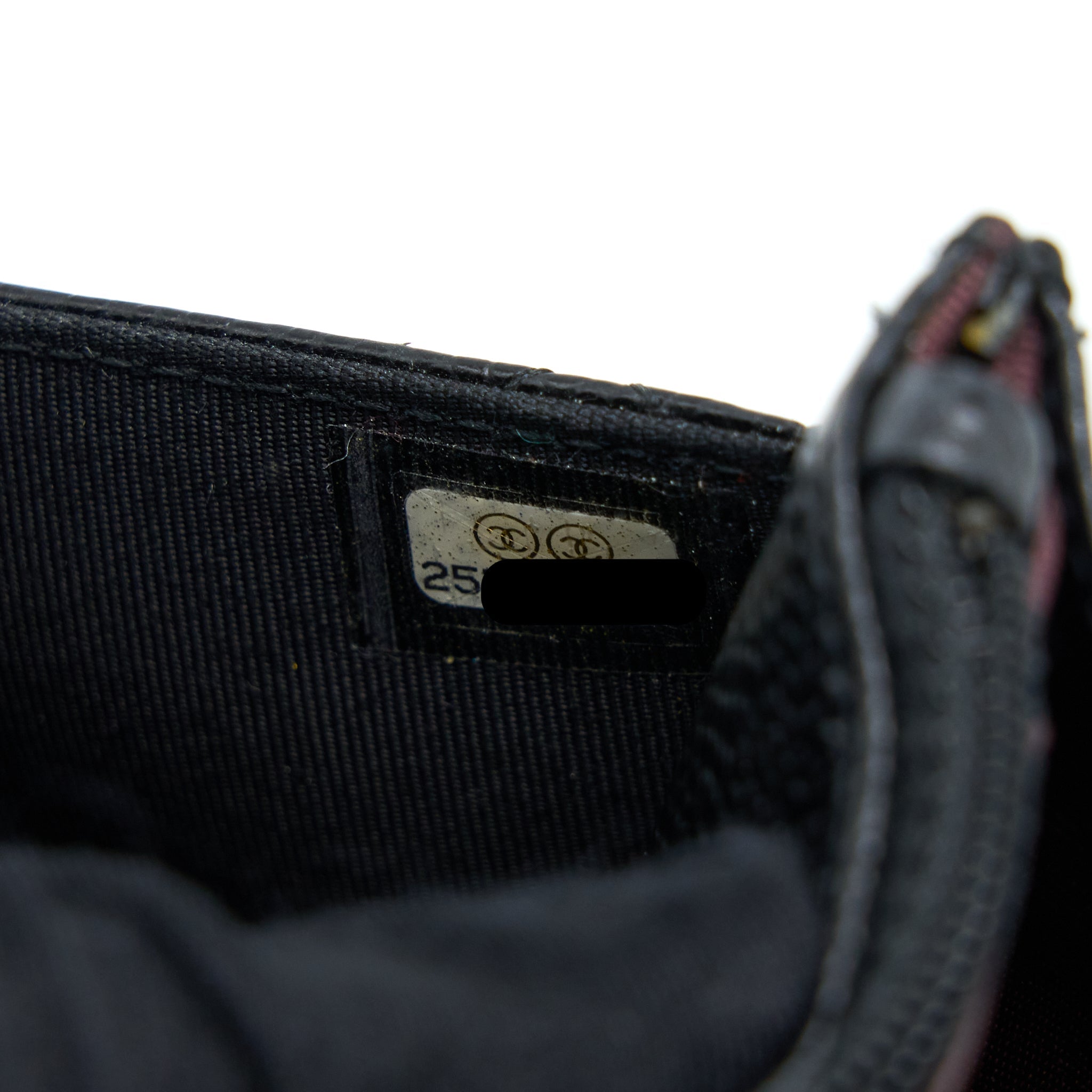 Chanel Classic Wallet On Chain Caviar Black