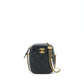 Chanel 22C My Perfect Mini Camera Case Lambskin Black