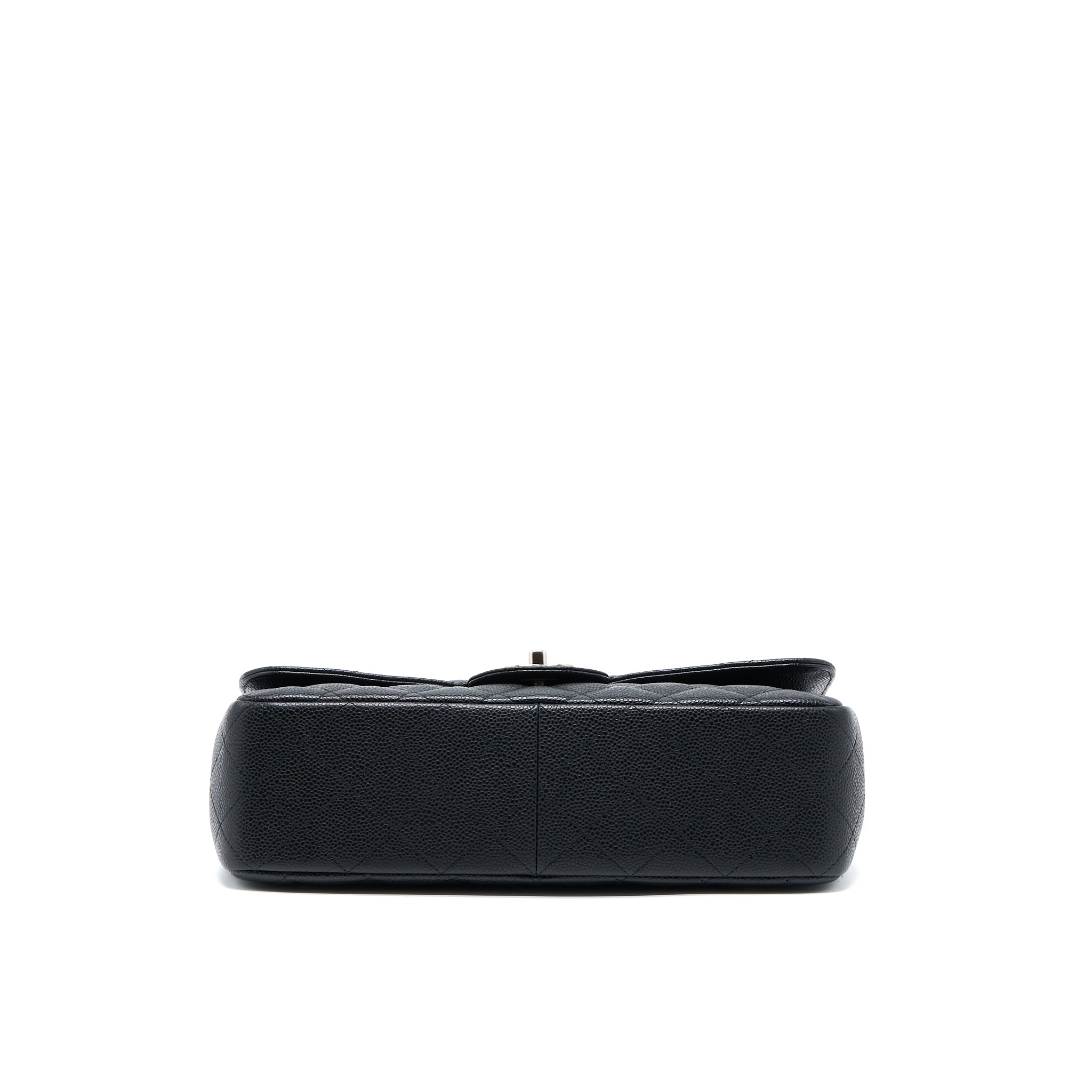 Chanel Jumbo Single Flap Bag Caviar Black