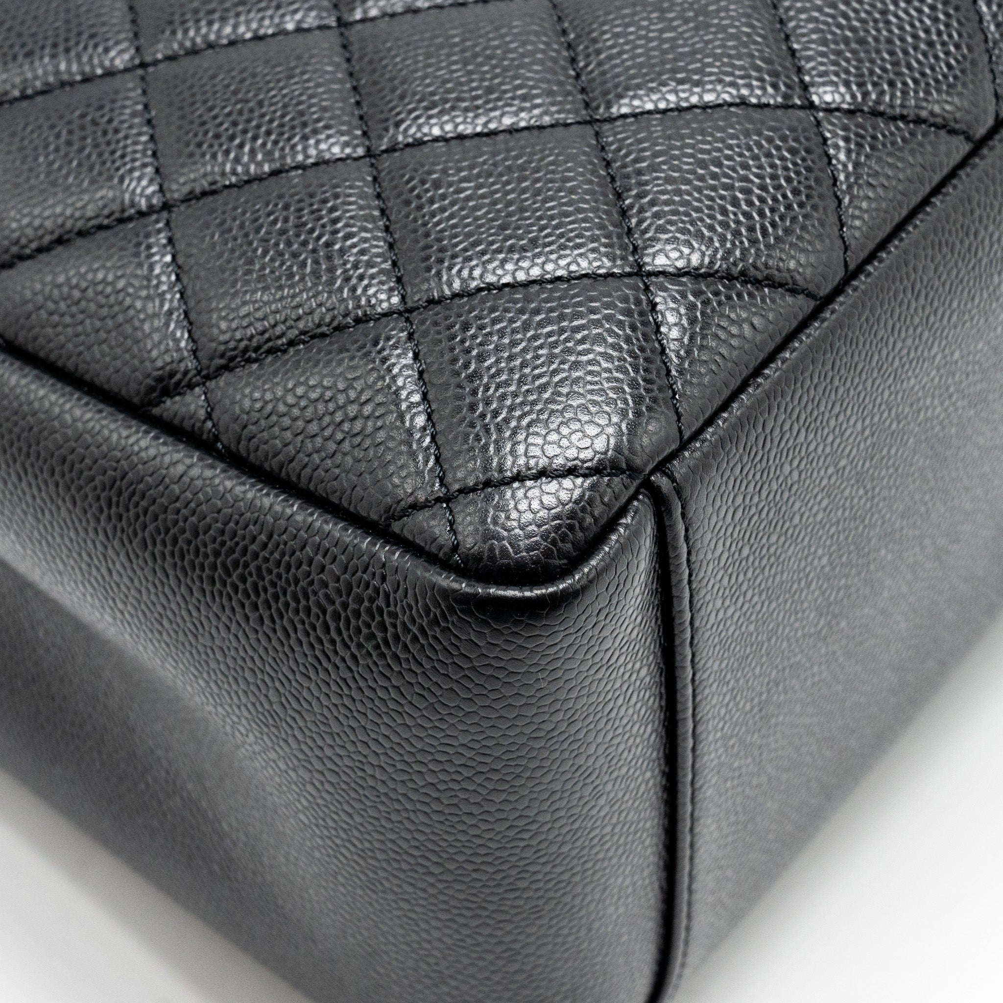 Chanel Grand Shopping Tote bag caviar black