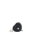 Chanel 22S Small Heart Bag Lambskin Black L