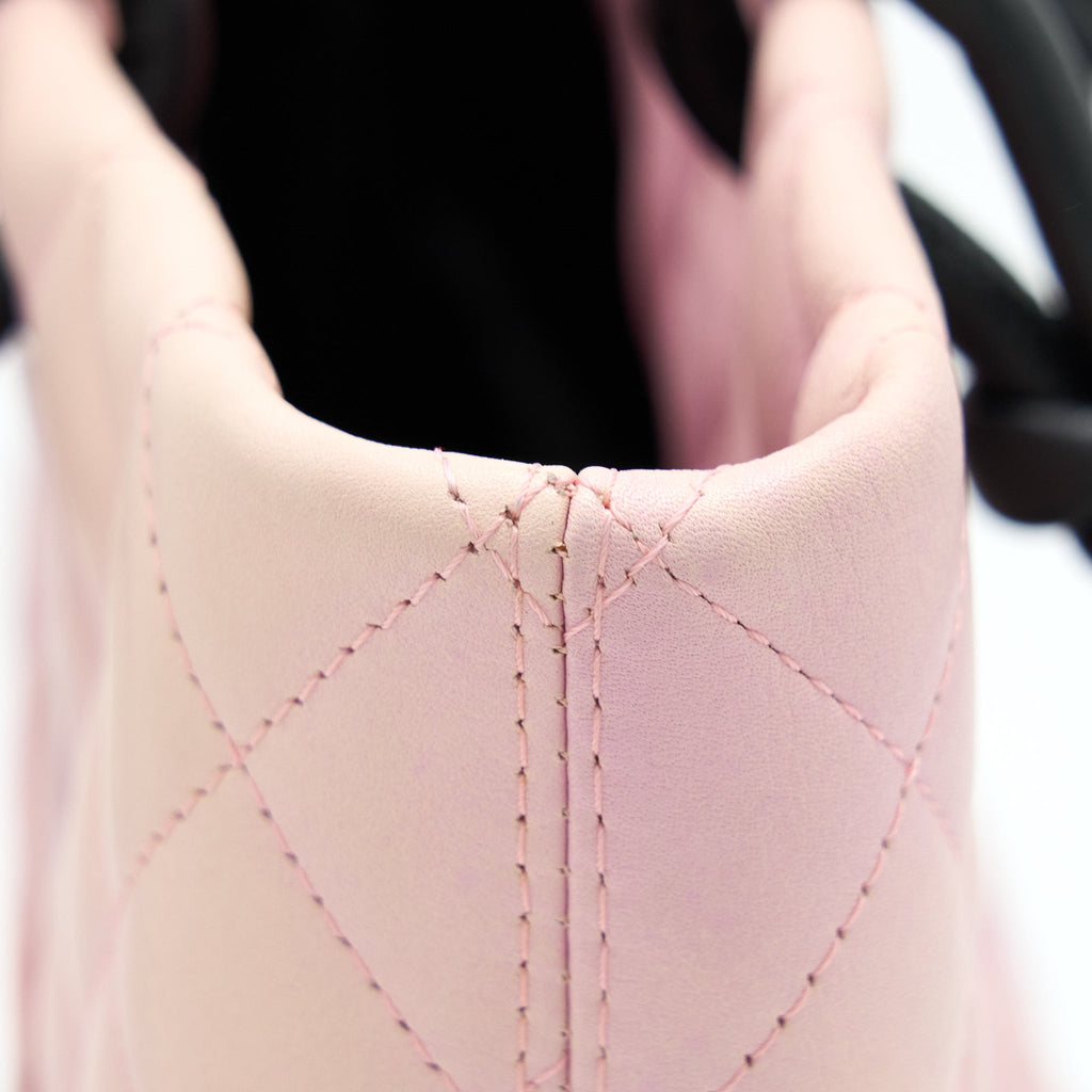 Chanel Vintage Camnon Tote Pink/Black