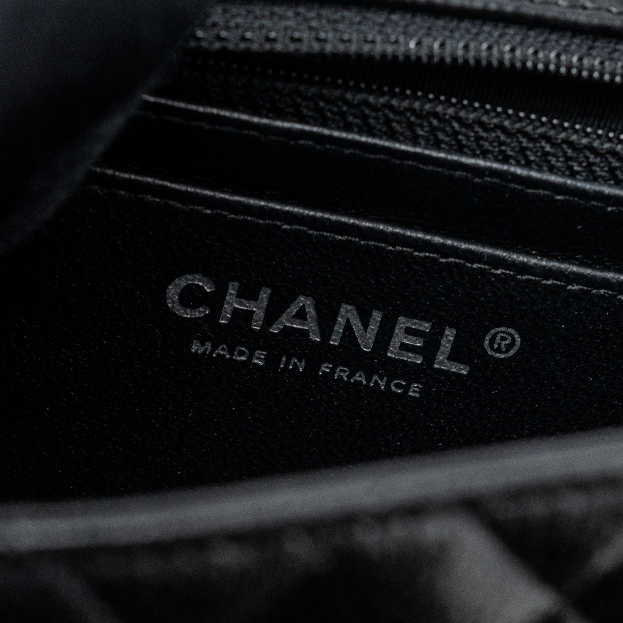 Chanel Classic Mini Square Flap Bag Caviar Black