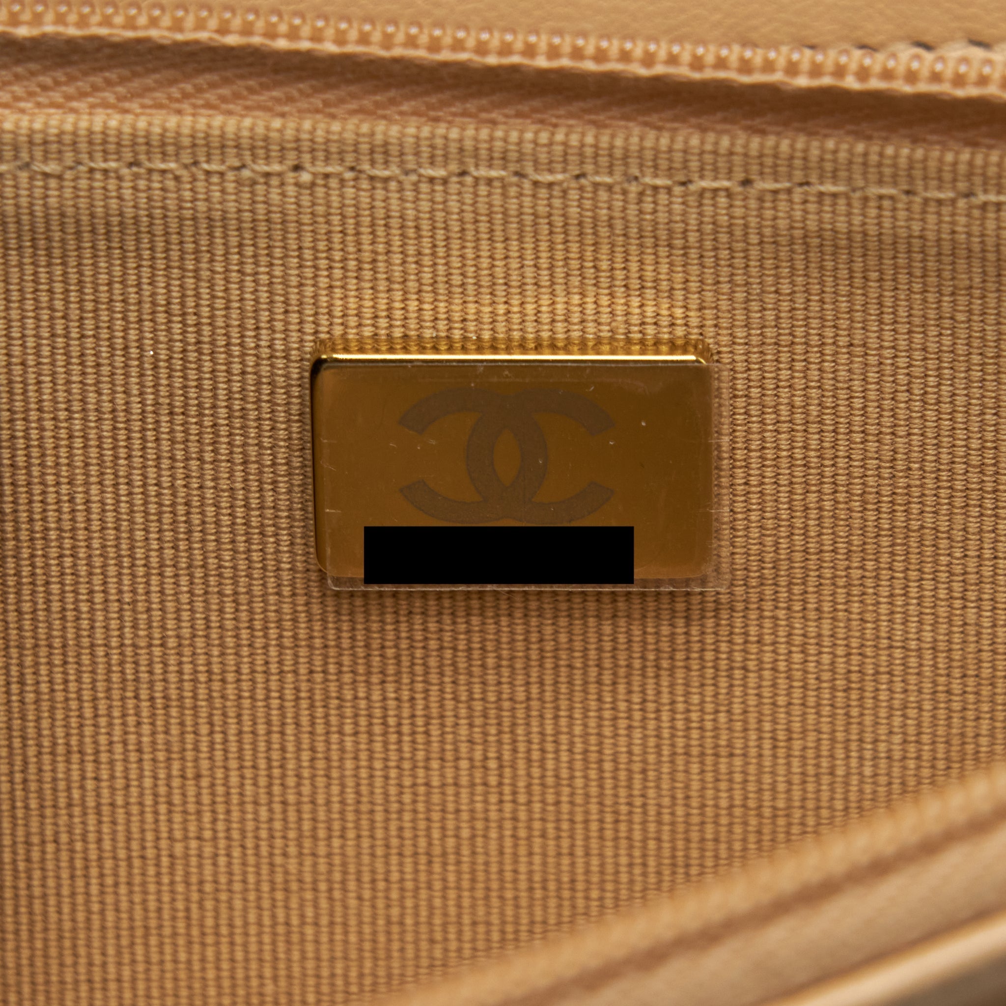 Chanel Classic Wallet On Chain Lambskin Beige L（Microchip）