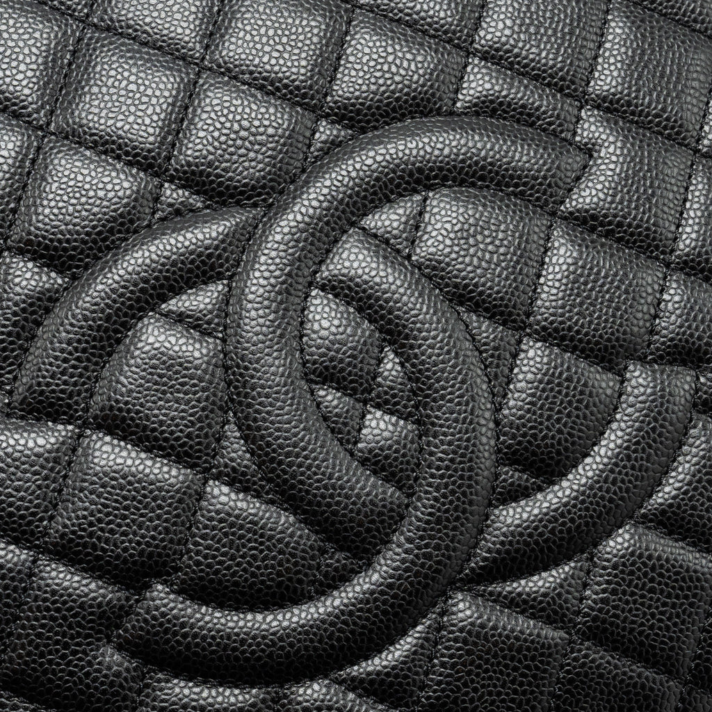 Chanel Grand Shopping Tote bag caviar black