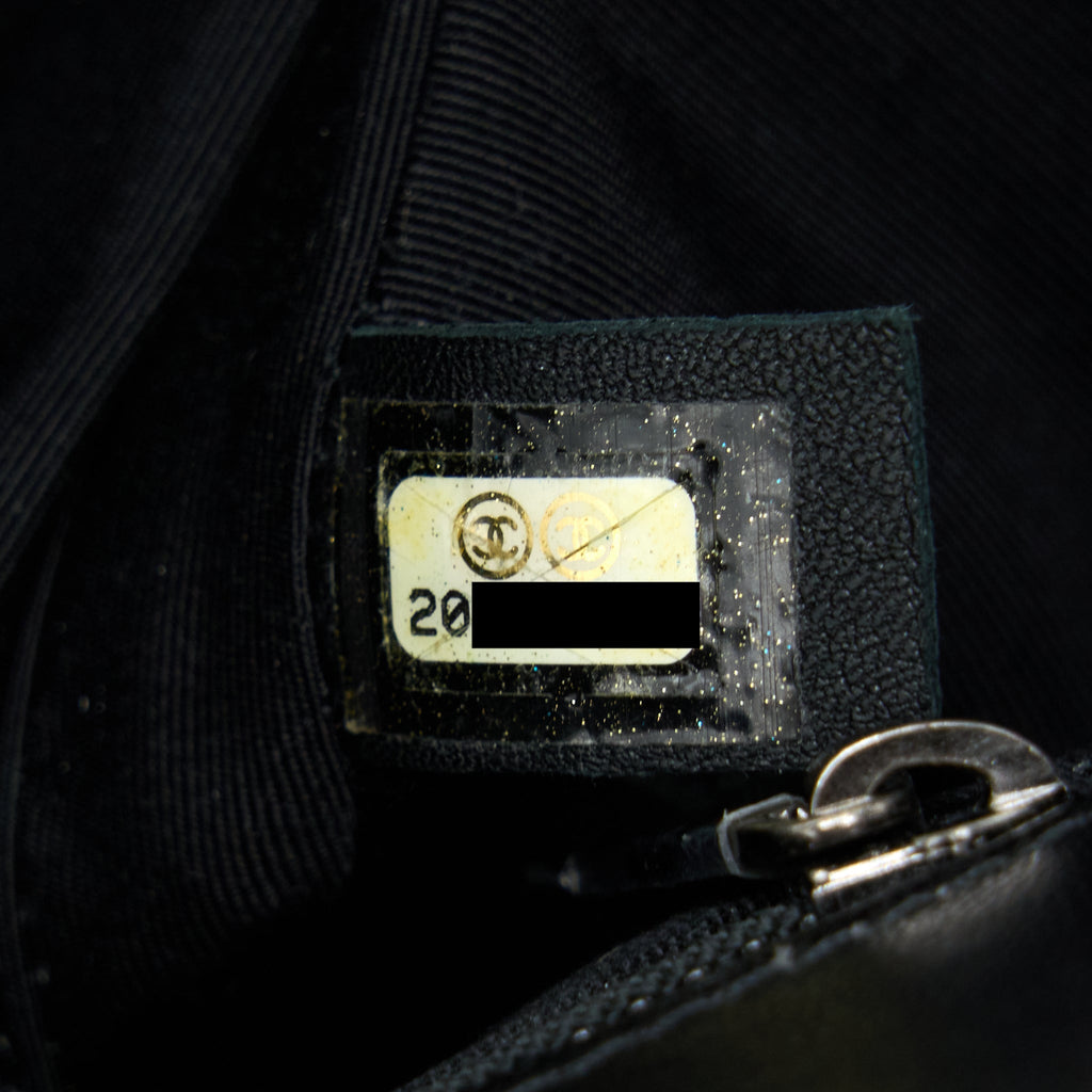Chanel Medium Boy Bag Lambskin Black Ruthenium
