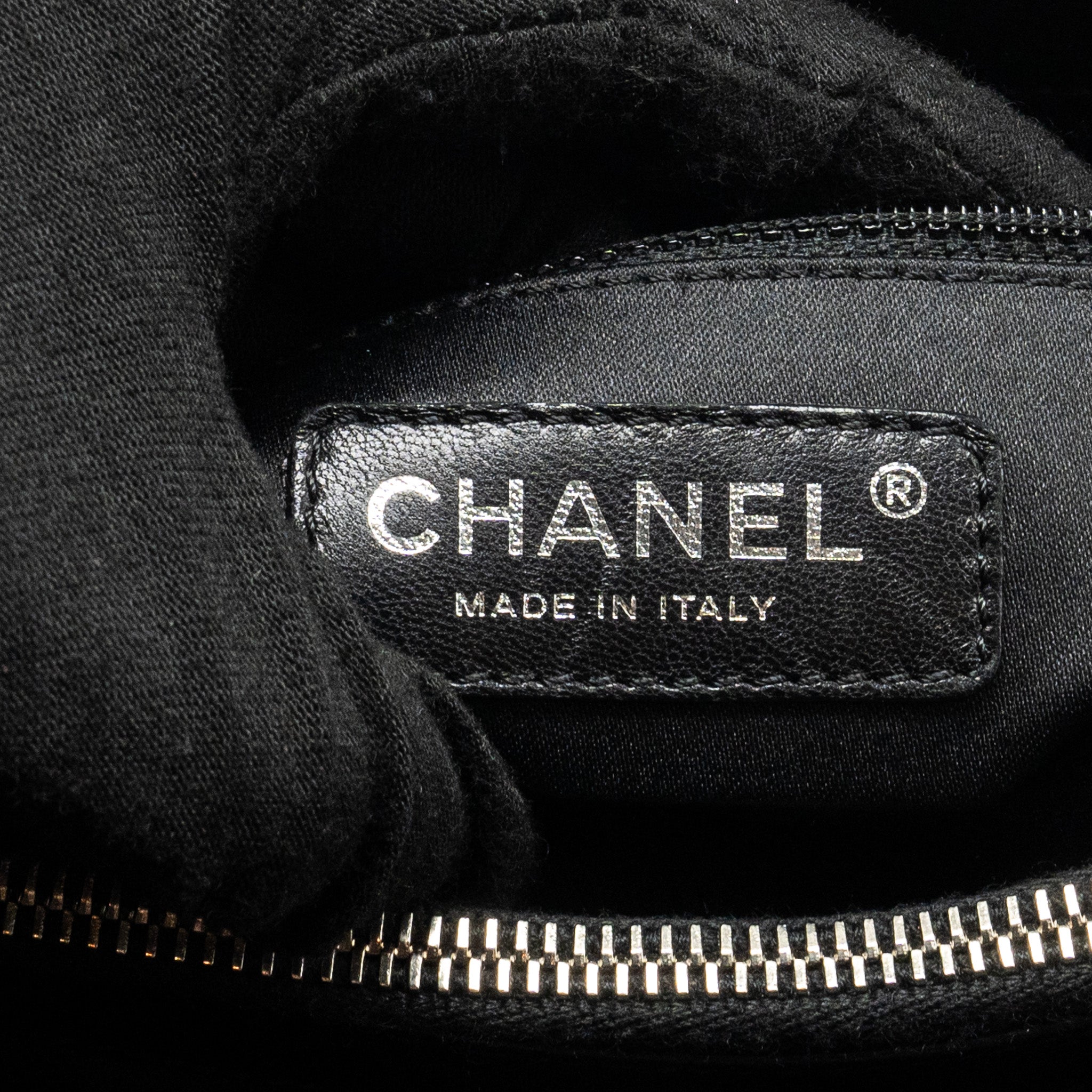 Chanel Grand Shopping Tote bag caviar black