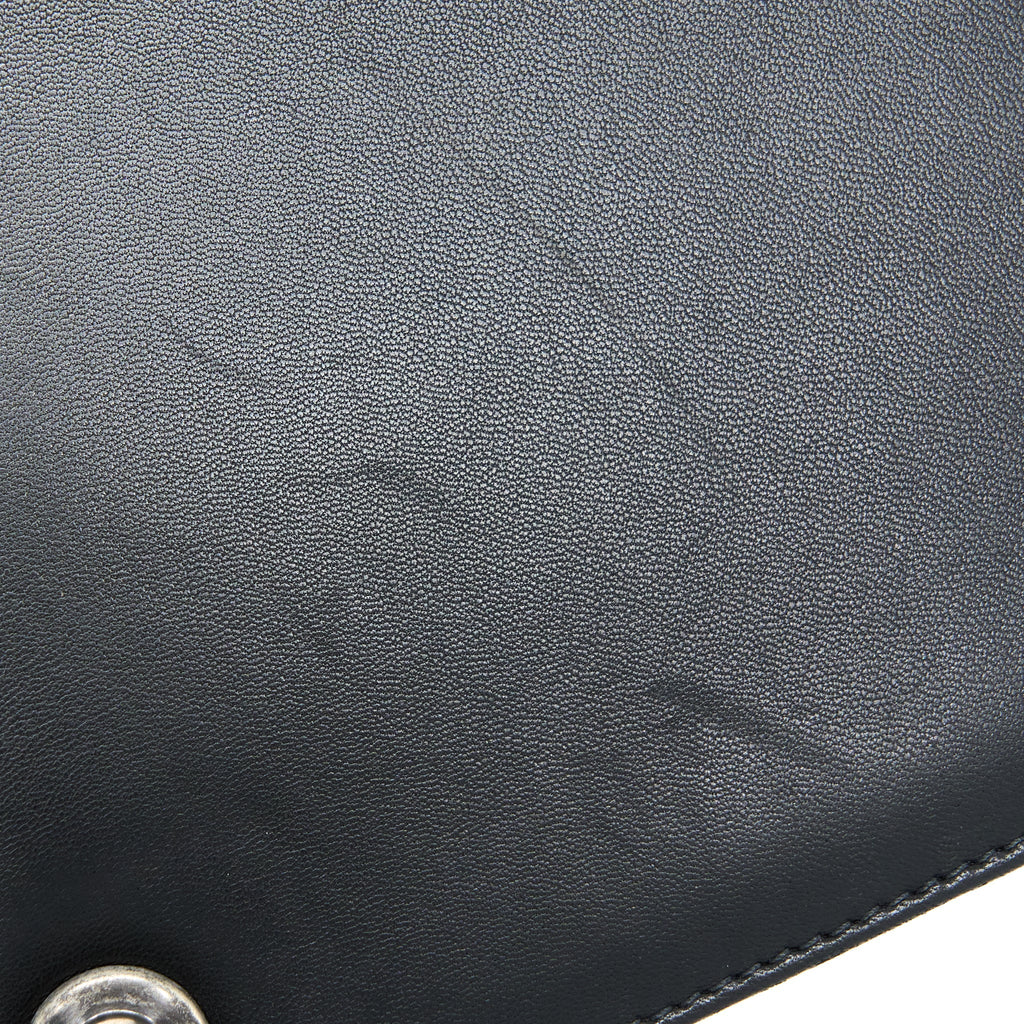 Chanel Medium Boy Bag Lambskin Black Ruthenium