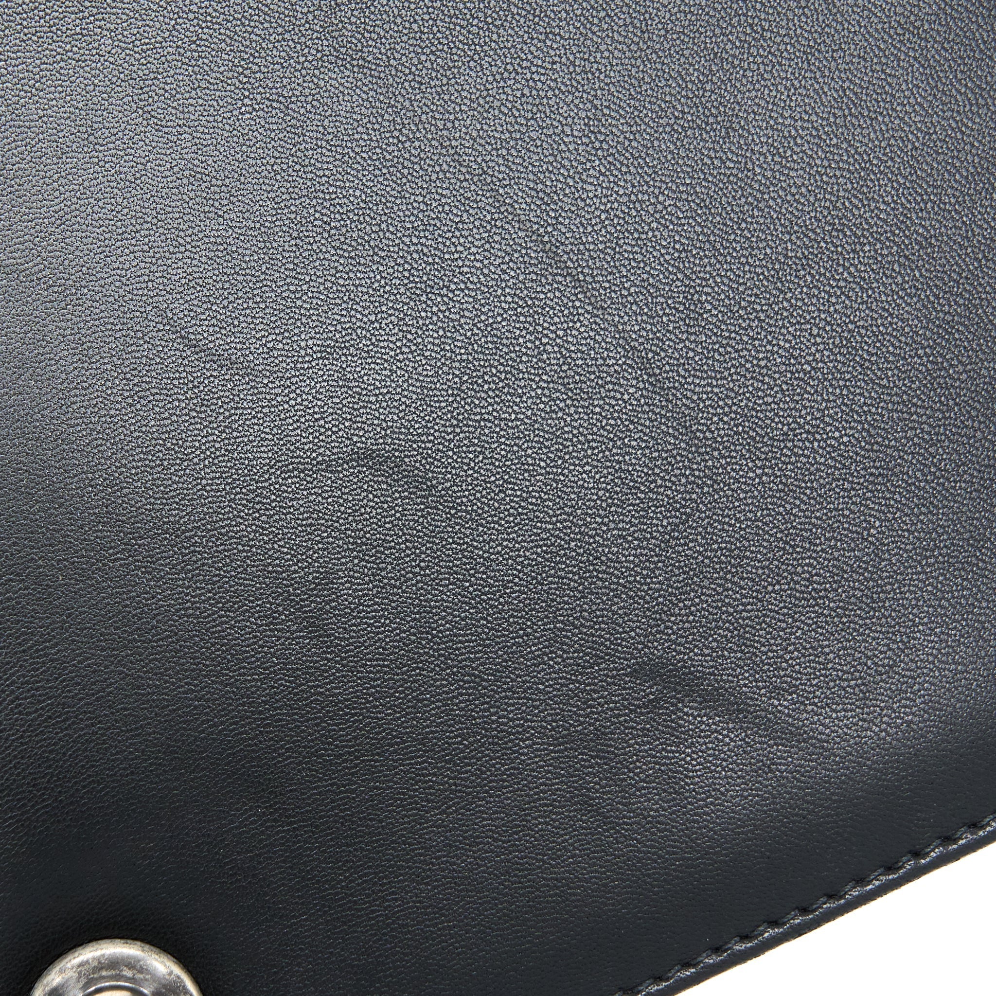 Chanel Medium Boy Bag Lambskin Black Ruthenium