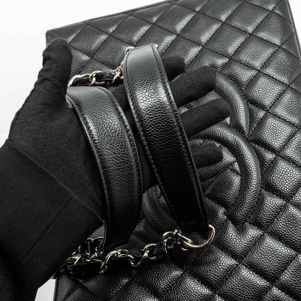 Chanel Grand Shopping Tote bag caviar black